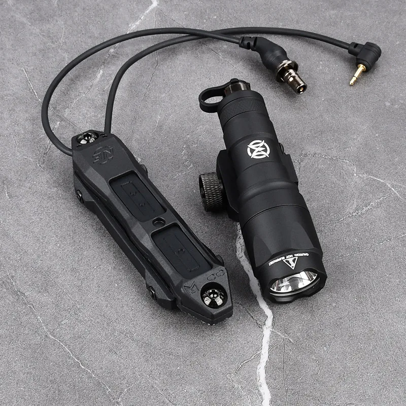 Linterna táctica M300A M600U, accesorios para armas de caza al aire libre, Control Dual, botón trasero de ratón, linterna de explorador - imagen 3