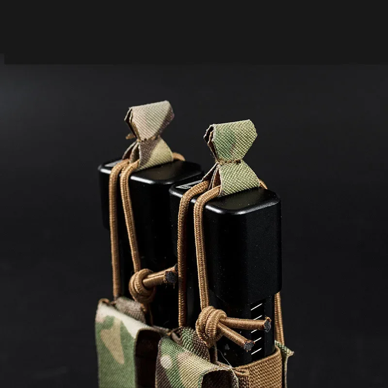 Bolsa táctica DPMP doble para revistas, cinturón Huntign, bolsa Molle Mag, bolsa para linterna, funda para antorcha - imagen 5