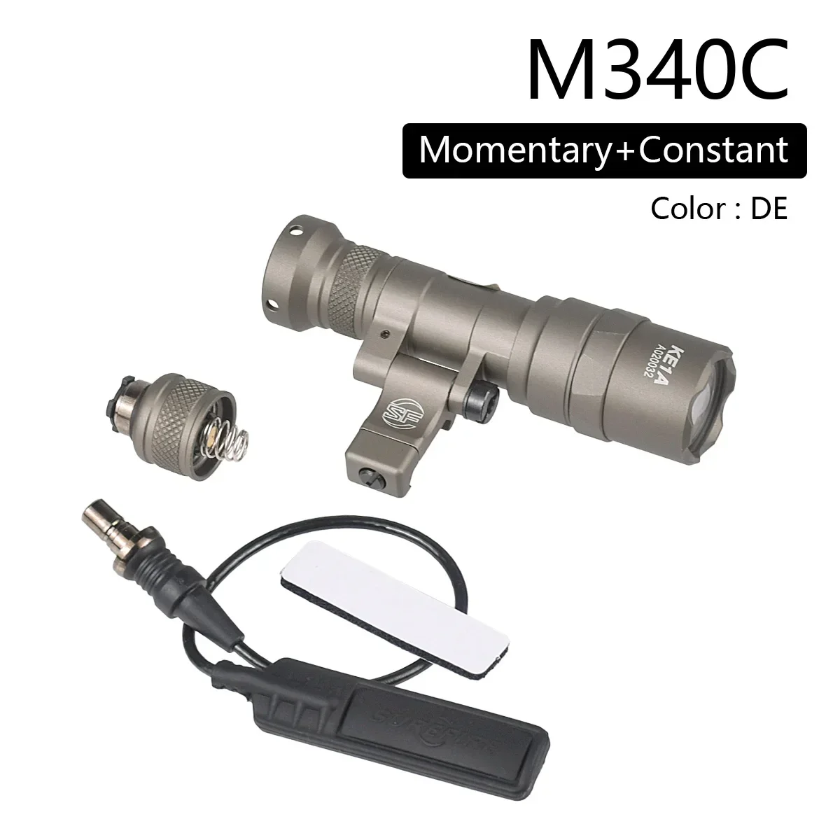 SureFire M600V Linterna Táctica LED M-LOK Picatinny Airsoft Caza - imagen 5