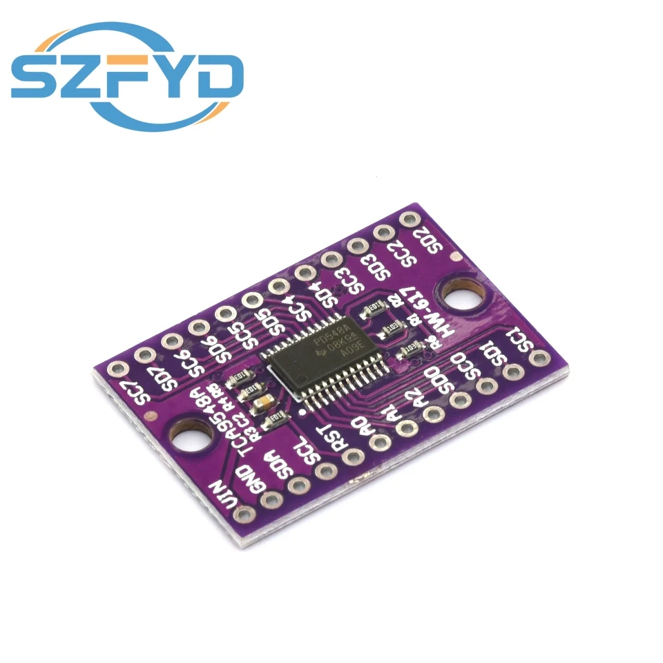 TCA9548A 1 a 8 I2C Placa de expansión multicanal de 8 vías Placa de desarrollo de módulo IIC - imagen 3