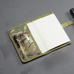 Funda para libro de cuaderno, cubierta táctica para diario al aire libre de camuflaje