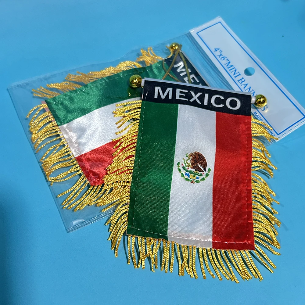 SKY FLAG Bandera de coche México impresa por ambos lados - imagen 5