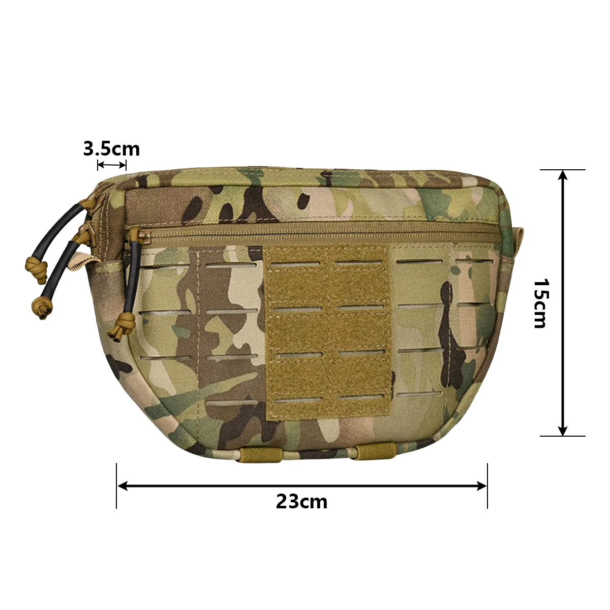 Bolsa frontal táctica de nailon de alta calidad, chaleco táctico, mochila de pecho, Kit de transporte Molle, bolsa, accesorios de caza - imagen 5