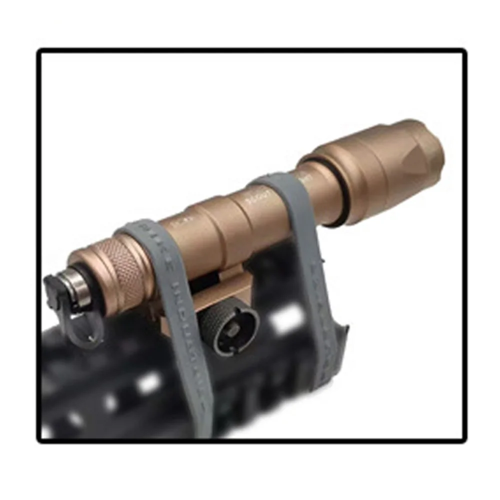 4 unids/lote anillo de goma elástico táctico banda de goma de encuadernación multifuncional para atar equipo táctico accesorios para Rifle de caza - imagen 3