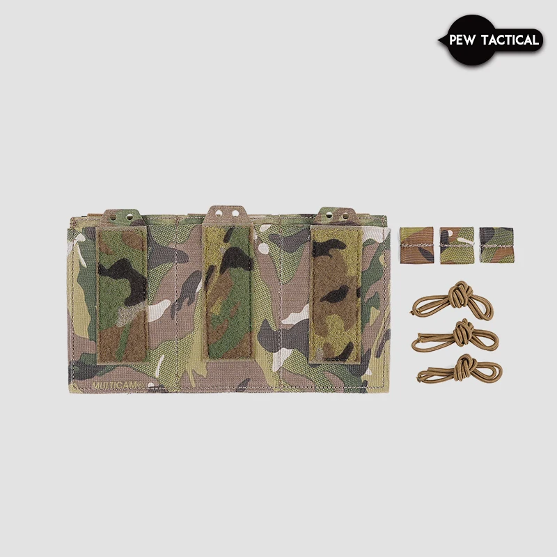 PEW TACTICAL SS Molle Stretch Triple bolsa para revistas multiusos 556 Mag bolsa kit de herramientas porta revistas - imagen 2