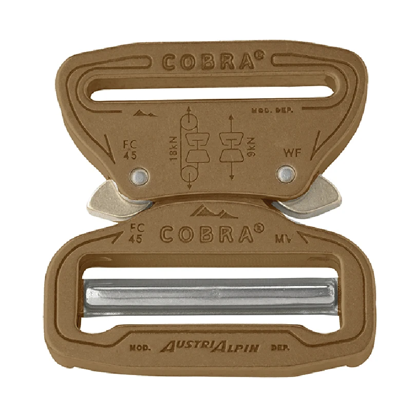 Hebilla de cinturón táctica para exteriores, hebilla de liberación rápida, hebilla de cinturón colgante en D - imagen 2