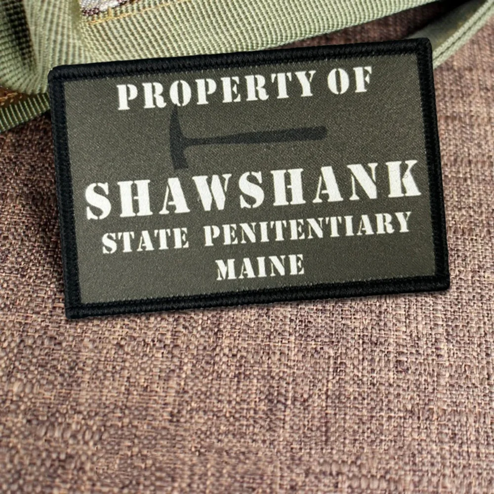 Parche táctico de martillo para ropa, insignia de moral militar, pegatinas para mochila, brazalete divertido con gancho y bucle, aplique para casco - imagen 2