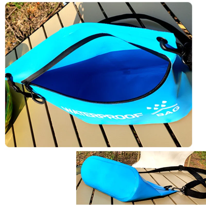Bolsa seca de natación para hombre y mujer, accesorios de playa, piscina, impermeable, cinturón de hombro deportivo, deportes de mar, paquete de PVC para gimnasio, Verano - imagen 5