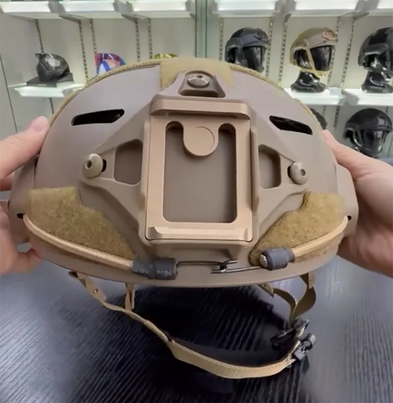 Casco de campo táctico FMA ABS versión MT: seguridad en ciclismo y montañismo - imagen 4