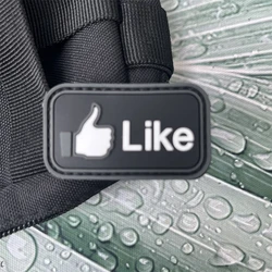 Parches tácticos de PVC, insignia de moral, decoración de mochila, pegatinas de gancho y bucle, PAINTBALL AIRSOFT