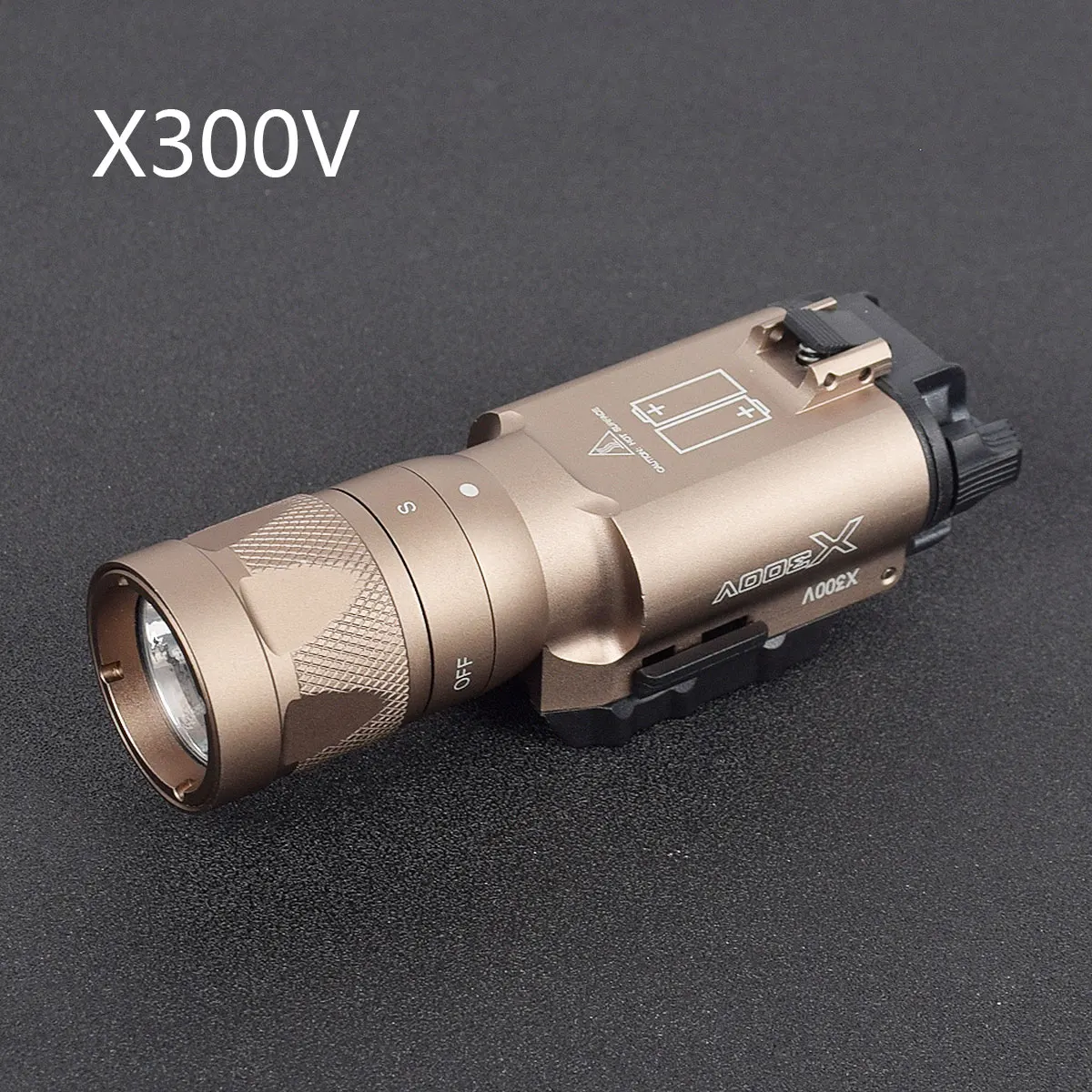 Surefir-linterna táctica para arma, luz estroboscópica para explorador, X300U, X300, Ultra X300V - imagen 4