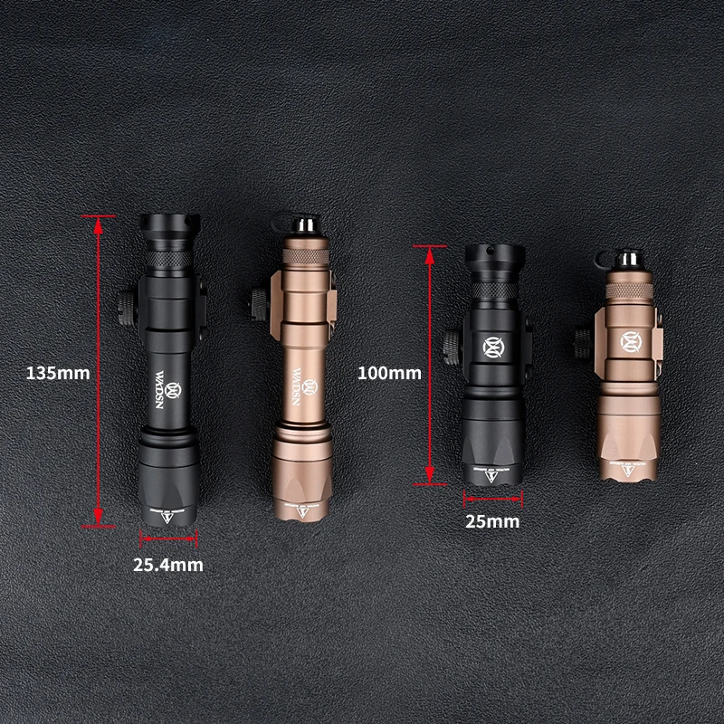 WADSN Surefir M300A M300 linterna táctica Mini arma explorador caza luz LED ajuste 20MM carril momentáneo cola constante - imagen 5