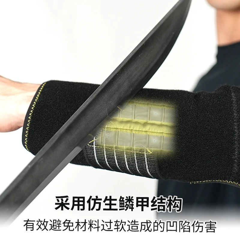 Equipo de protección para ciclismo al aire libre, pantalones, rodilleras, ropa resistente a cuchillos y puñaladas, almohadillas para muslos y brazos - imagen 4