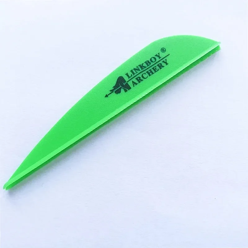 Paletas de flecha de plástico para arco de eje, pluma de plumas, caza y tiro, 2,8 pulgadas, 36 piezas - imagen 3