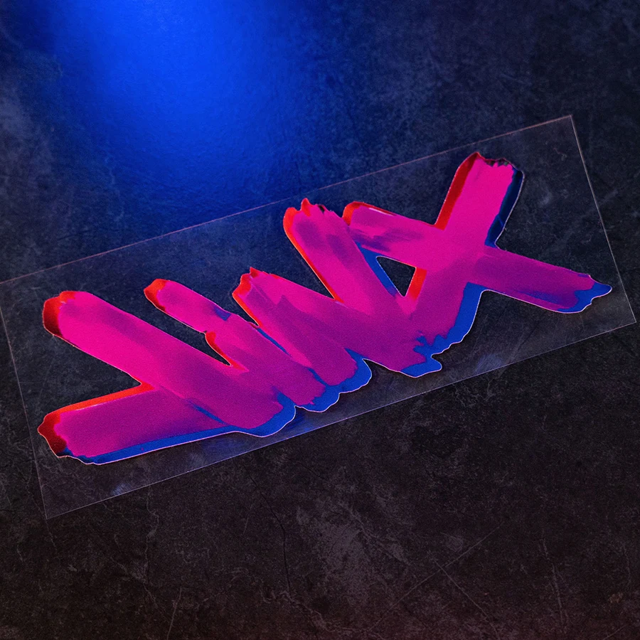 JINX-pegatinas de letras para coche, pegatinas reflectantes e impermeables para motocicleta y ventana, bricolaje, decoración de Scrapbooking - imagen 2