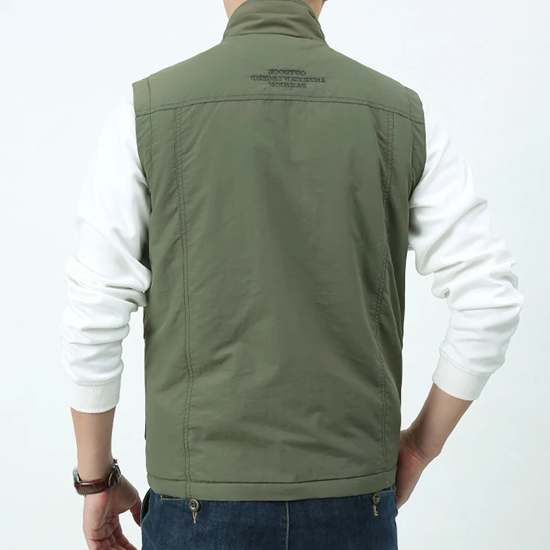 Chaleco anticuchillo, cuchillo táctico militar de autodefensa, moda multibolsillo, anticorte, antipicaduras, ropa de policía Invisible de seguridad - imagen 3