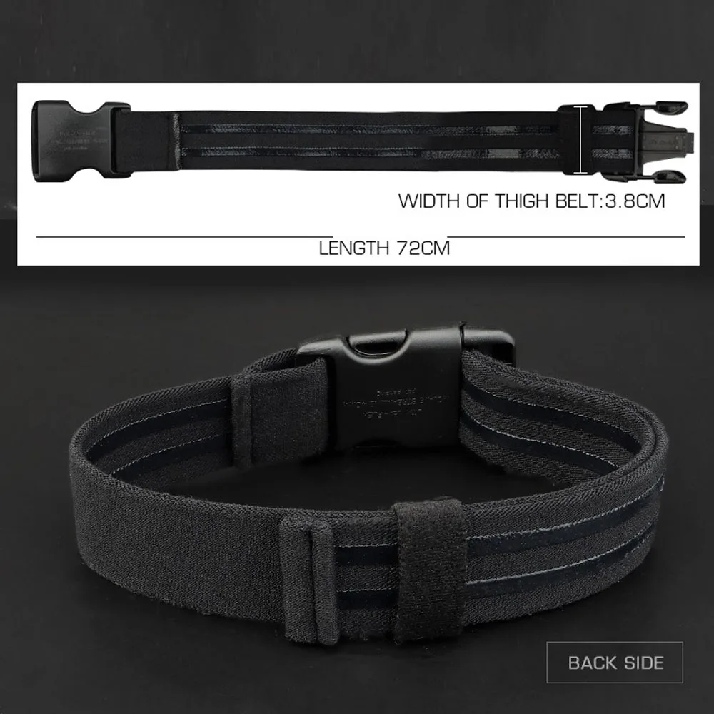 Adaptador de montaje de funda de correa de pierna táctica, Kit de sistema de liberación rápida para Kydex Glock QLS 19 22, funda de pistola de caza - imagen 4