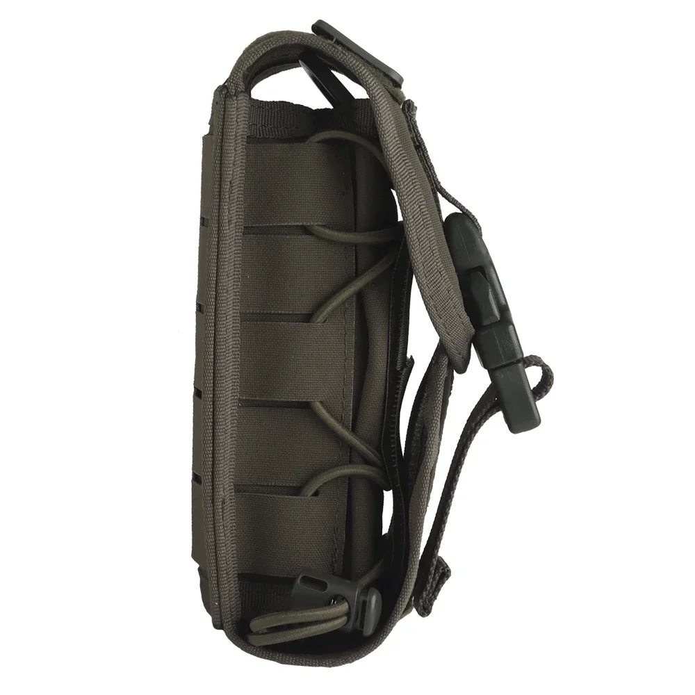 Mini bolsa táctica Ifak Molle EMT combate médico al aire libre Mini bolsa de kit de trauma de emergencia - imagen 3