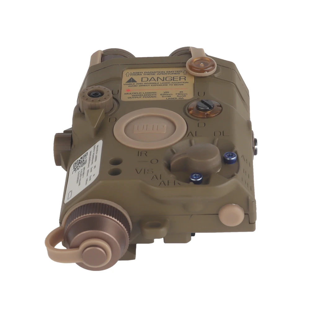 PEQ-15 linterna táctica láser rojo/verde e IR para airsoft - imagen 5