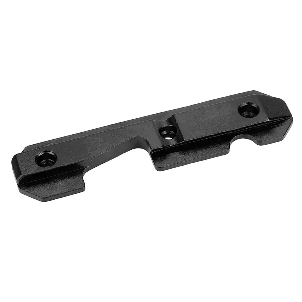 Placa lateral de cola de milano de acero táctico AK47, se adapta al receptor molido estampado, servicio pesado con pernos, apto para AK/ Saiga Airsoft - imagen 2