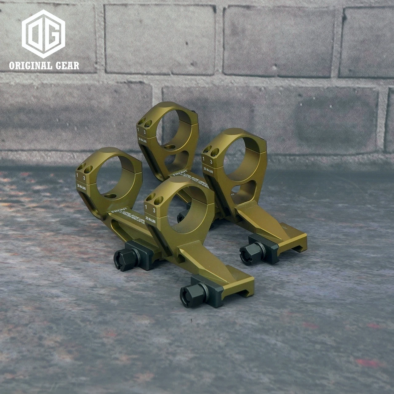 Montaje táctico NF 1,54 1,93 altura de línea central óptica Universal 30mm 34mm soporte de alcance de anillo para anodización RifleScope MIL-SPEC - imagen 2