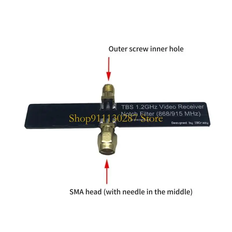 J1HC logra señales vídeo más claras con filtro muesca 868/915 MHz para receptores 1,21,3 GHz - imagen 2