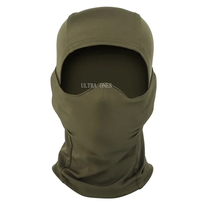 Casco táctico de cara completa, máscara de tiro, pasamontañas de camuflaje de combate Airsoft, sombrero para deportes al aire libre, caza, senderismo, bufandas, máscaras - imagen 2