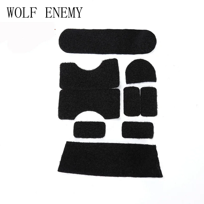 Casco táctico WOLF ENEMY para casco Mich pegatinas mágicas Paster BK/OD/DE - imagen 2