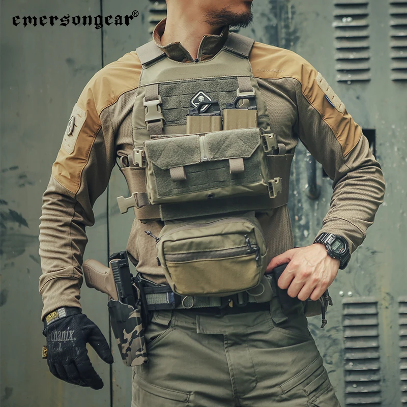 Emersongear-Camiseta táctica UMP Frogmen con etiqueta azul, camisetas deportivas de manga larga ligeras para correr de secado rápido, camiseta para exteriores - imagen 4