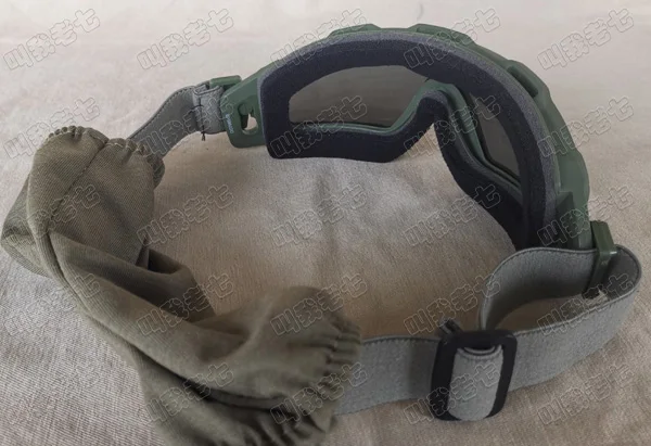 19 gafas tácticas para casco de motocicleta, gafas para deportes al aire libre, a prueba de viento y a prueba de explosiones - imagen 4