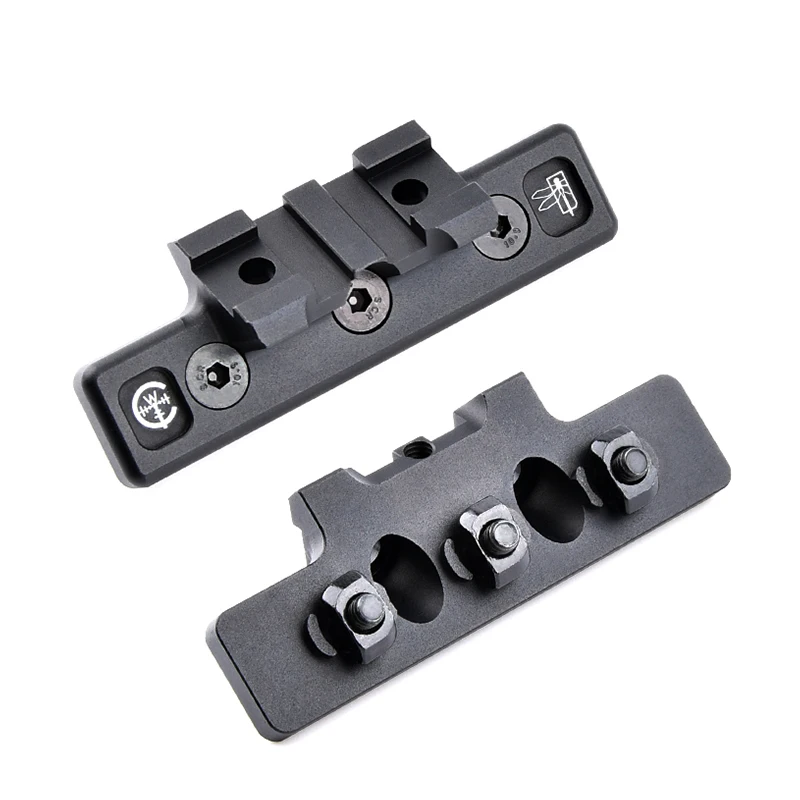 Soporte para linterna táctica WADSN Thorntail2 M600 M300 para riel Mlok Keymo CNC aleación de aluminio Metal Compatible con Surefir - imagen 5