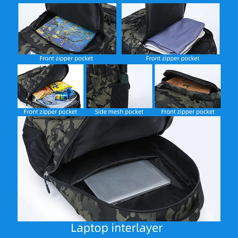 Mochila táctica grande hombre para senderismo y camping - imagen 4
