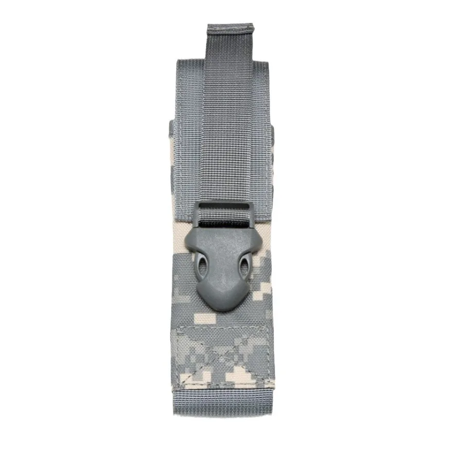 Bolsa táctica MOLLE para linterna, colgante cintura camuflaje - imagen 5