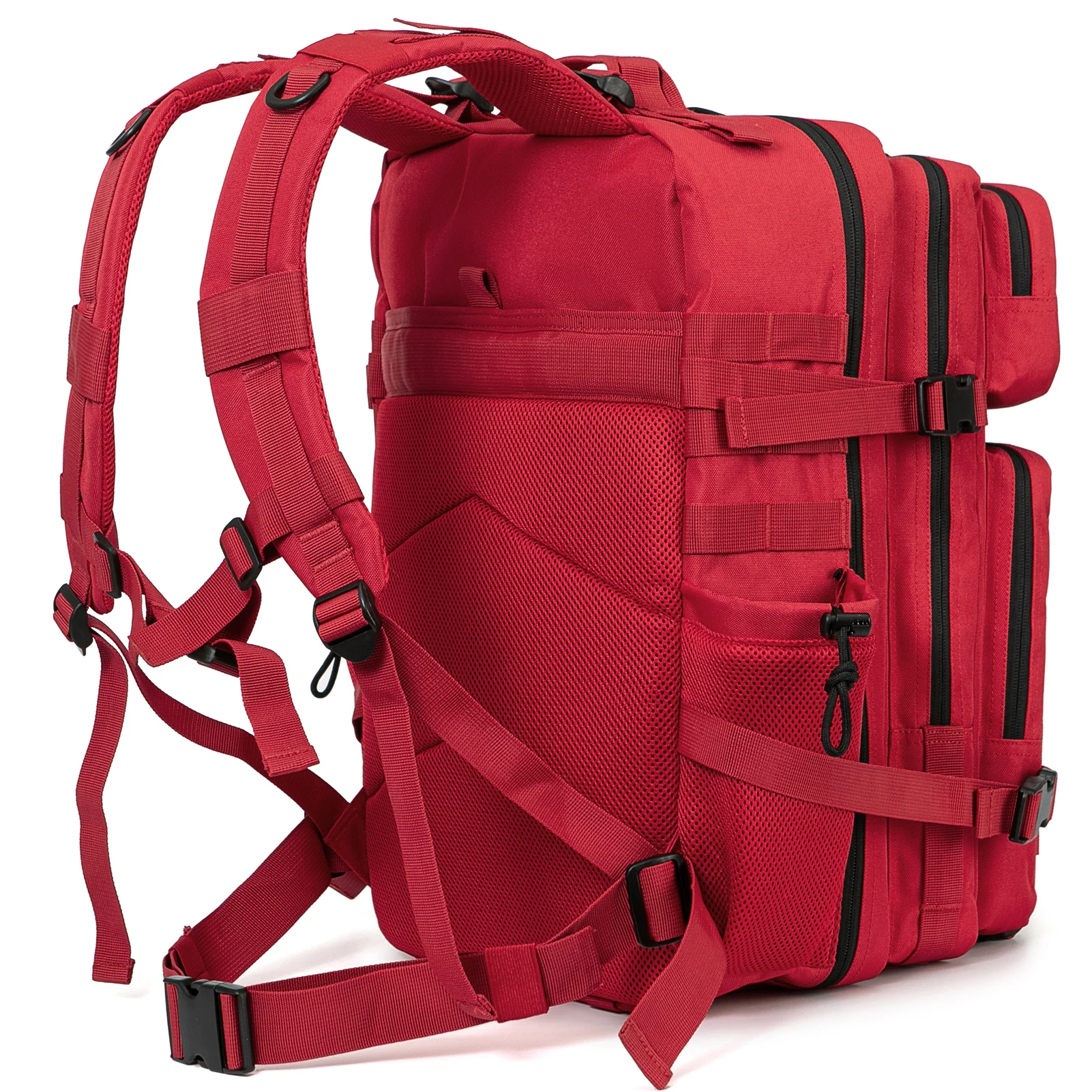Mochila táctica de 45L, equipo de supervivencia para acampar, mochila para senderismo al aire libre, portabotellas de bruja, bolsas para mujer - imagen 3