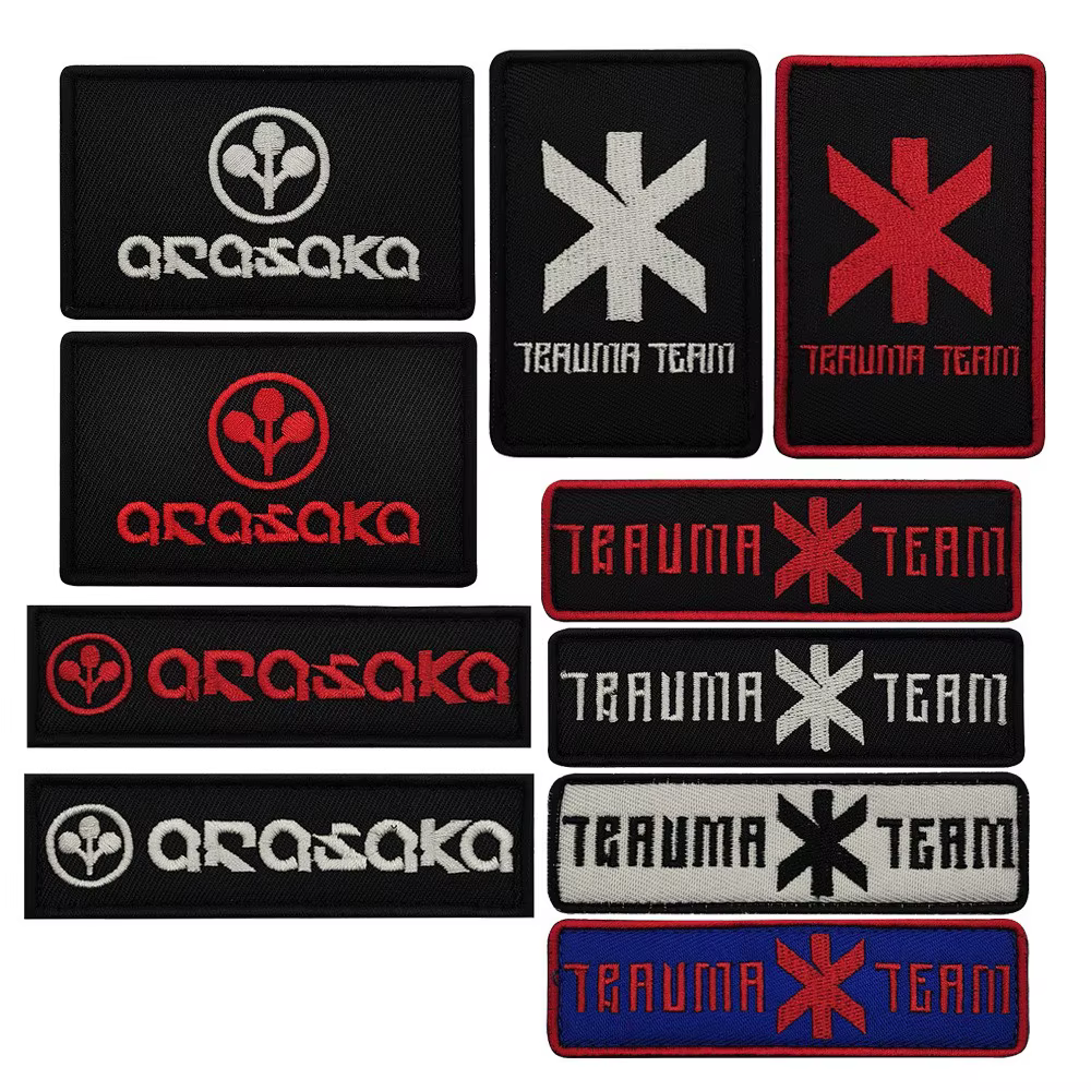 Parche bordado táctico velcro – Brazalete trauma para mochila y chaqueta - imagen 2
