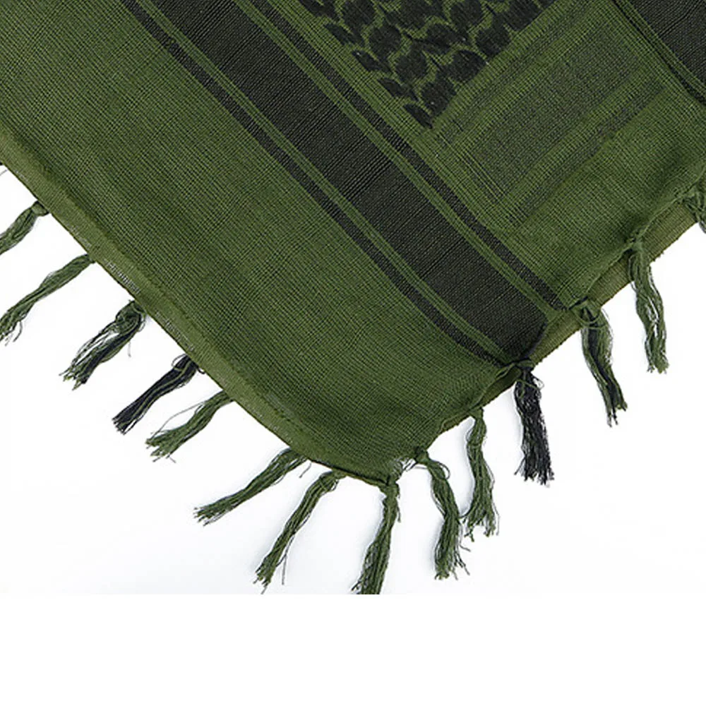 Bufanda cuadrada árabe para exteriores, chal táctico de camuflaje militar del ejército del desierto, bufanda de algodón a prueba de viento de Arafat - imagen 2