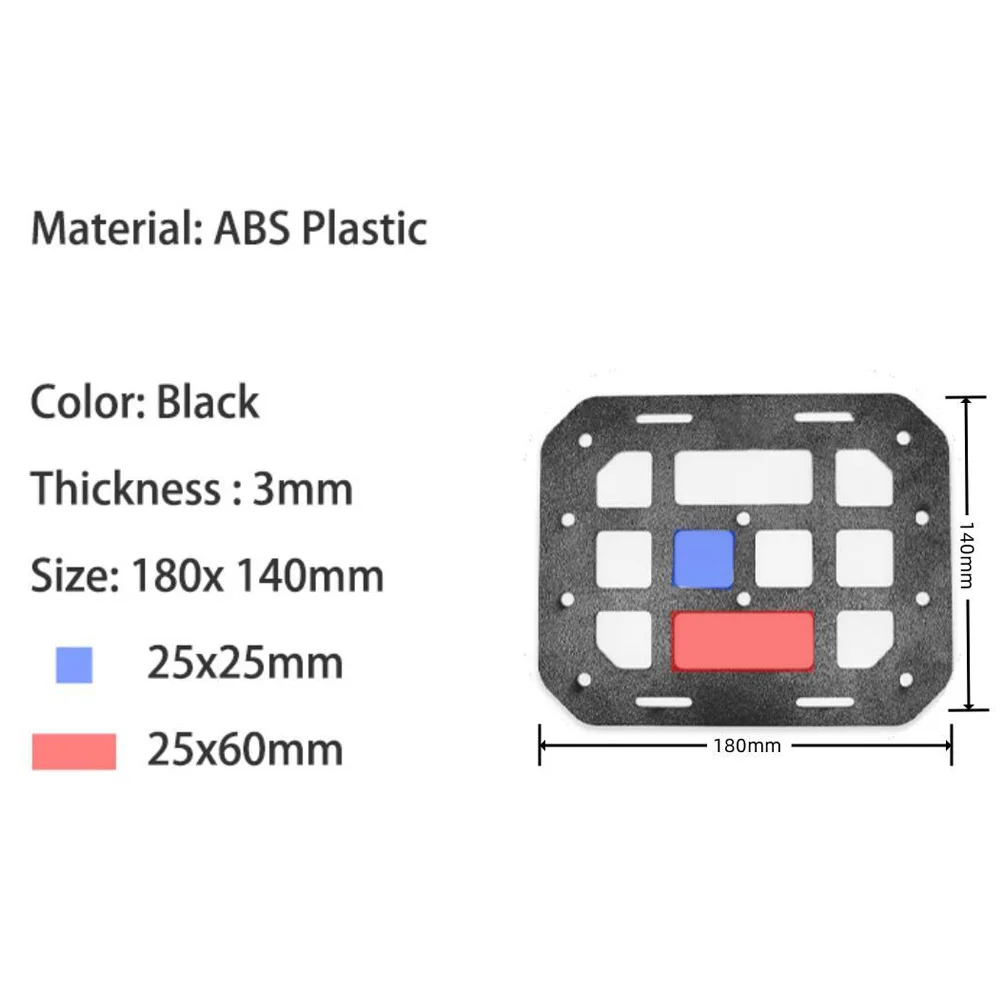 VULPO-reposacabezas táctico para asiento de vehículo, Panel MOLLE, soporte organizador para asiento trasero de coche, plataforma de almacenamiento, accesorios interiores - imagen 2