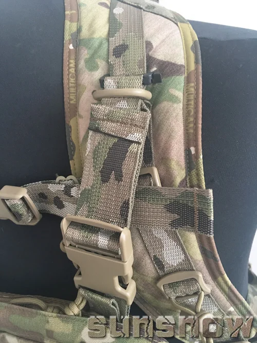 SUNSNOW Hill People Gear bolsa colgante frontal para el pecho y mochila, cinturón de conexión, 4 piezas - imagen 5