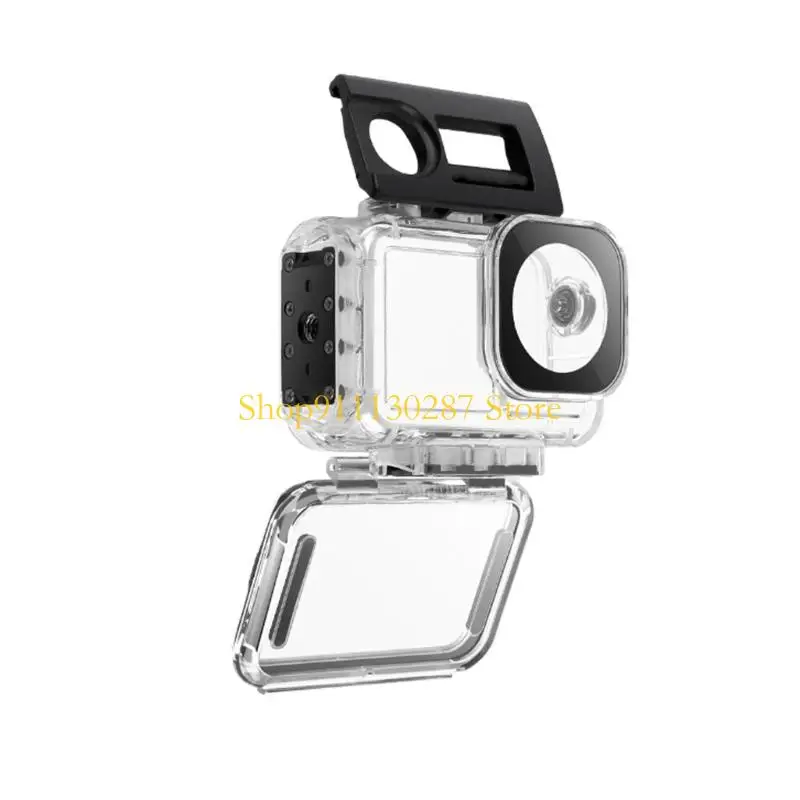 Protectores cámara J1HC con carcasa antiarañazos transmisión luz 99.6% para deportes Action5PRO/4/3 y exploración - imagen 4