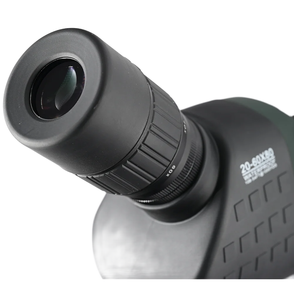 Shooin Optics Spotting Scope 20-60x80 25-75x100 HD observación observación de aves tiro al aire libre telescopio Monocular 27mm ocular - imagen 3