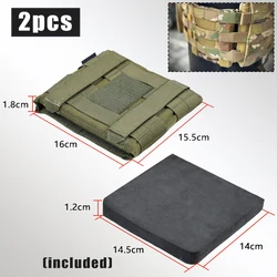 Bolsa de placa lateral tactica para chaleco JPC2.0 MOLLE - camuflaje