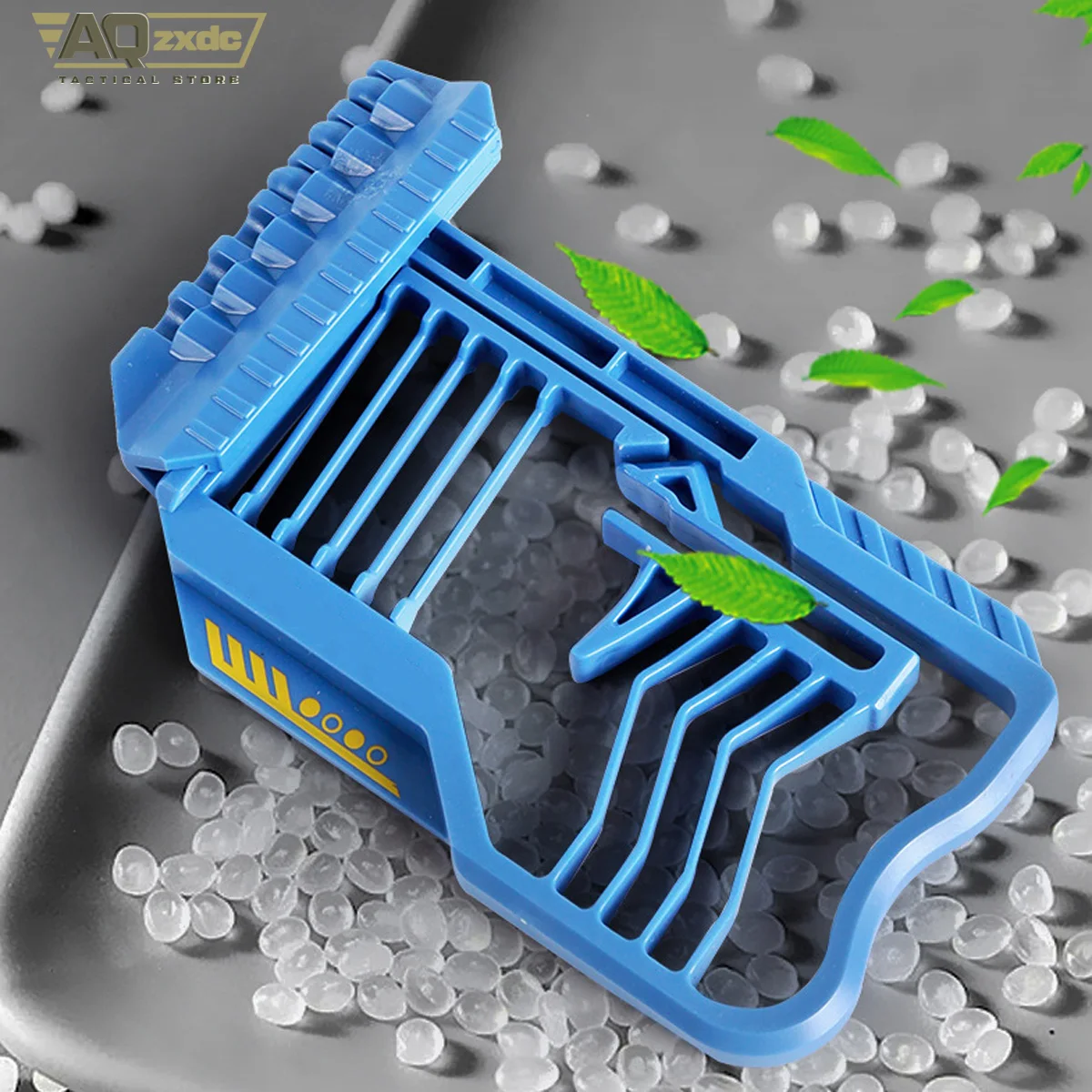 AQzxdc Mini lanzador de juguete con balas suaves y objetivo, tirador de balas suaves continuo, adecuado para disparar al aire libre, regalo de vacaciones - imagen 4