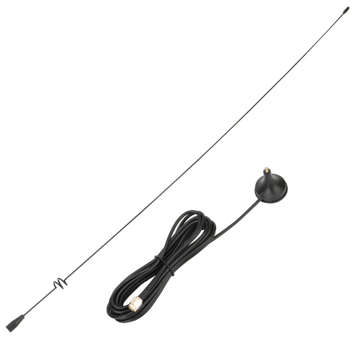 ABBREE UT-108UV antena SMA-macho VHF UHF antena móvil magnética para BAOFENG Radio bidireccional UV-3R WOUXUN KG-UV9D Plus/Mate TYT F5 - imagen 5