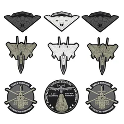 Brazalete táctico Bomber Fighter Helicóptero 3D – Cierre Velcro