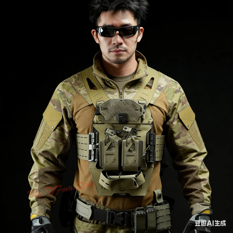 Uniforme táctico camuflaje ripstop transpirable manga larga - imagen 5
