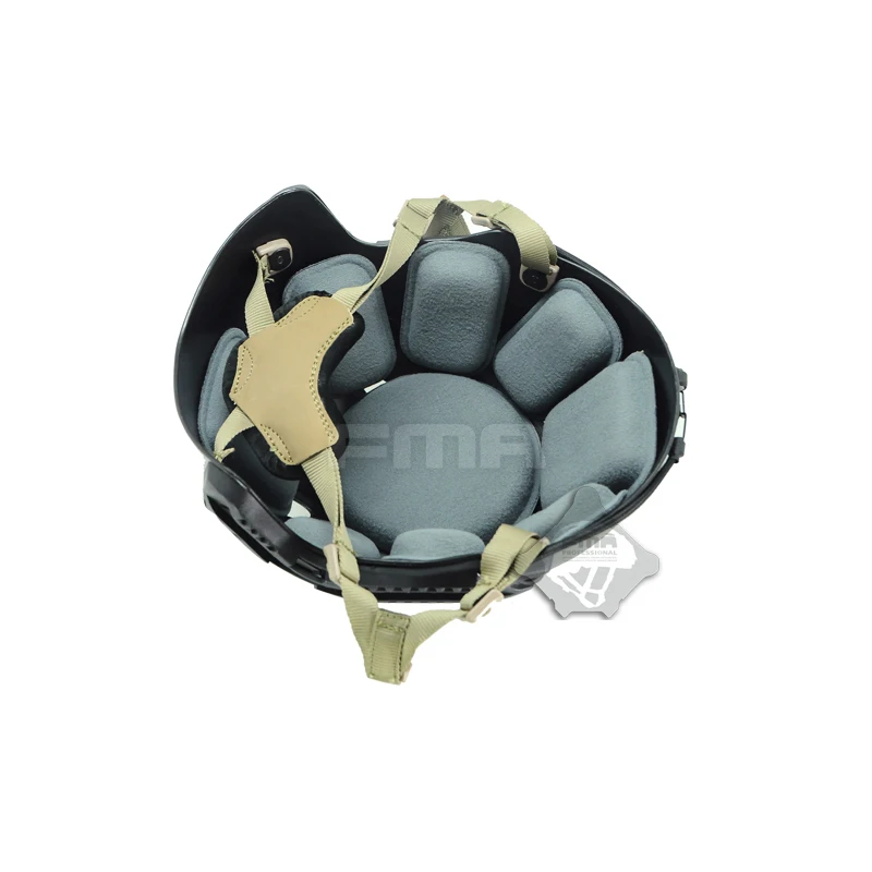 Cómoda decoración DIY casco almohadilla protectora FMA caza táctica usando accesorios para casco