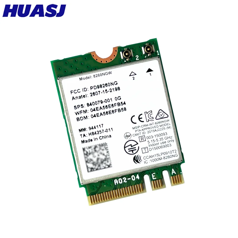 Intel 8260 – Tarjeta WiFi M.2 Dual Band 802.11ac con Bluetooth - imagen 5