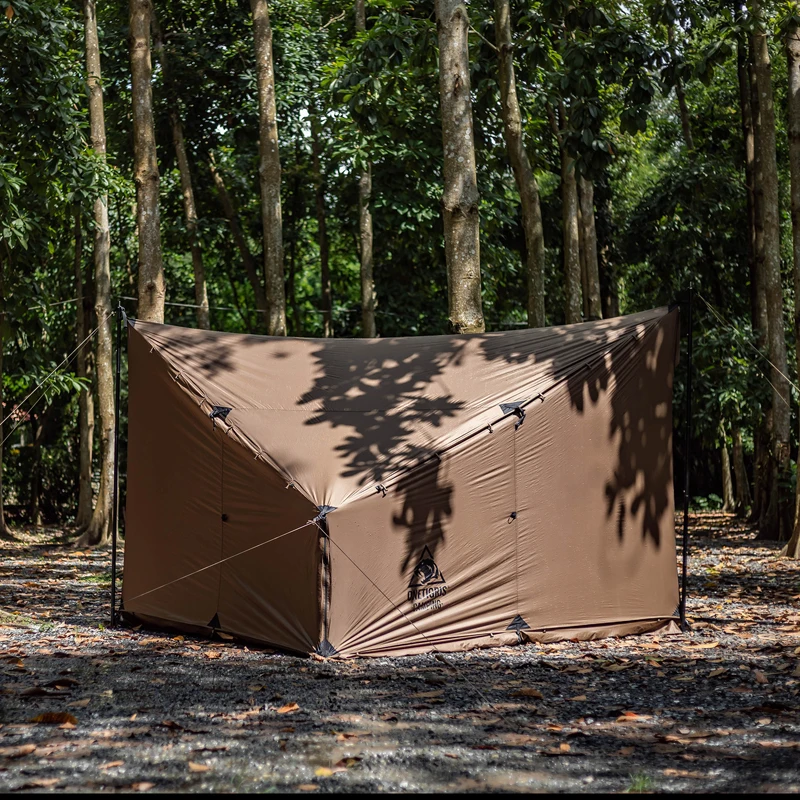 OneTigris-tienda caliente con estufa, hamaca ligera impermeable, trampa para acampar, senderismo, mochilero, viajes en coche Bushcraft - imagen 5