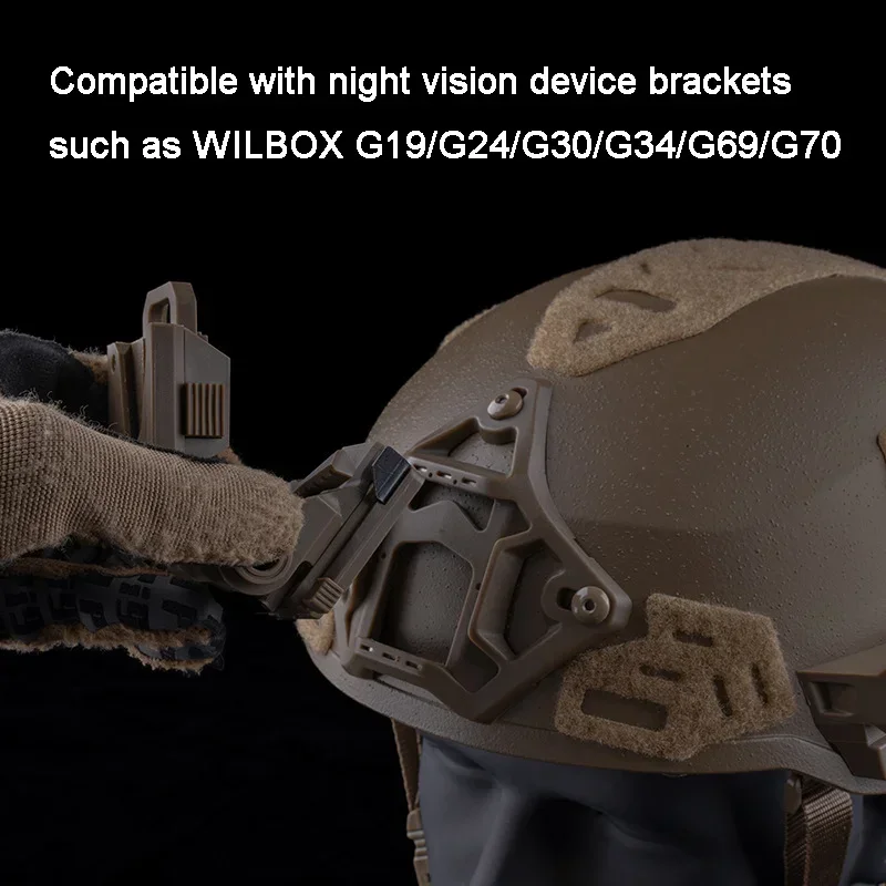 Soporte de visión nocturna, soporte de Base ligero NVG, accesorios de montaje rápido, Base de casco para dispositivo de visión nocturna - imagen 5