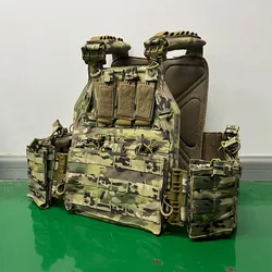 Chaleco táctico de liberación rápida para exteriores, equipo de caza y paintball, chaleco táctico 6094, equipo de entrenamiento CS